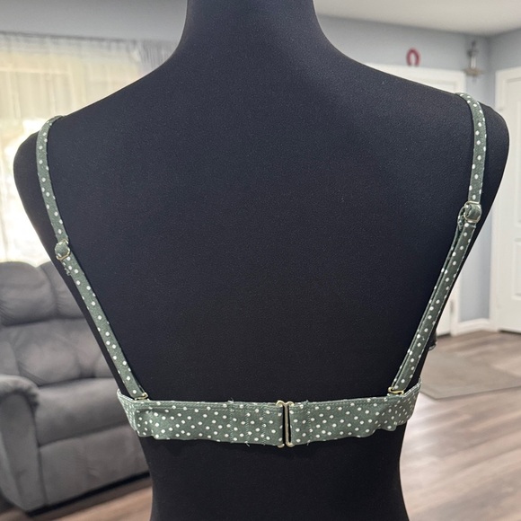 H&M Green Polka Dot Bralette - Picture 2 of 7